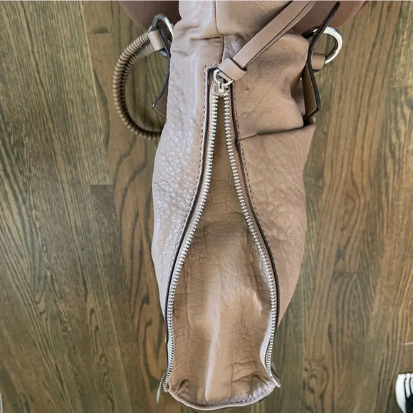 Vince Camuto Myri Convertible Leather Tote Bag in Cashmere color - Picture 11 of 12